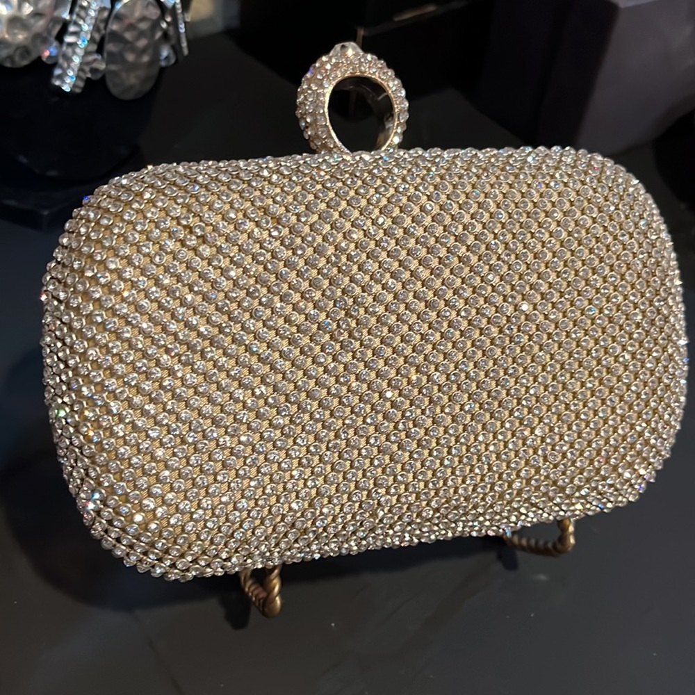 NWT Fabulous Glitzy Hand Clutch